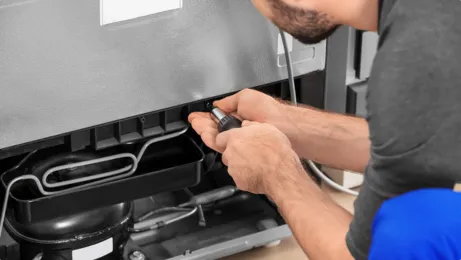 آموزش نحوه تعمیر یخچال فروشگاهی