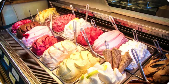 قیمت انواع تاپینگ بستنی