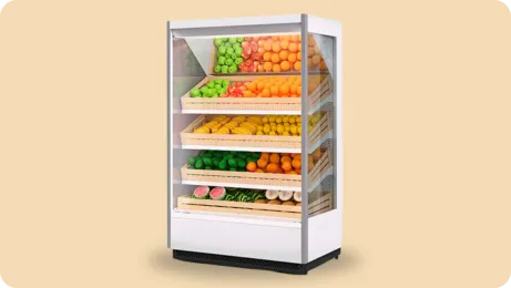مناسب ترین یخچال ویترینی برای میوه فروشی چیست؟