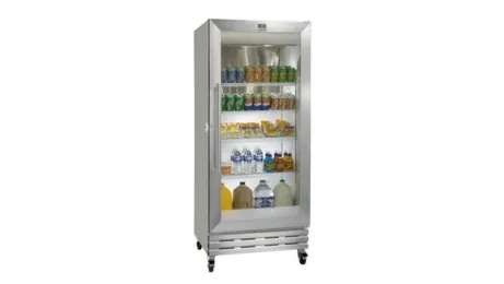 فریزر ایستاده درب شیشه ای در کجا استفاده می شود؟