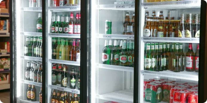 مصرف برق یخچال های نوشیدنی​