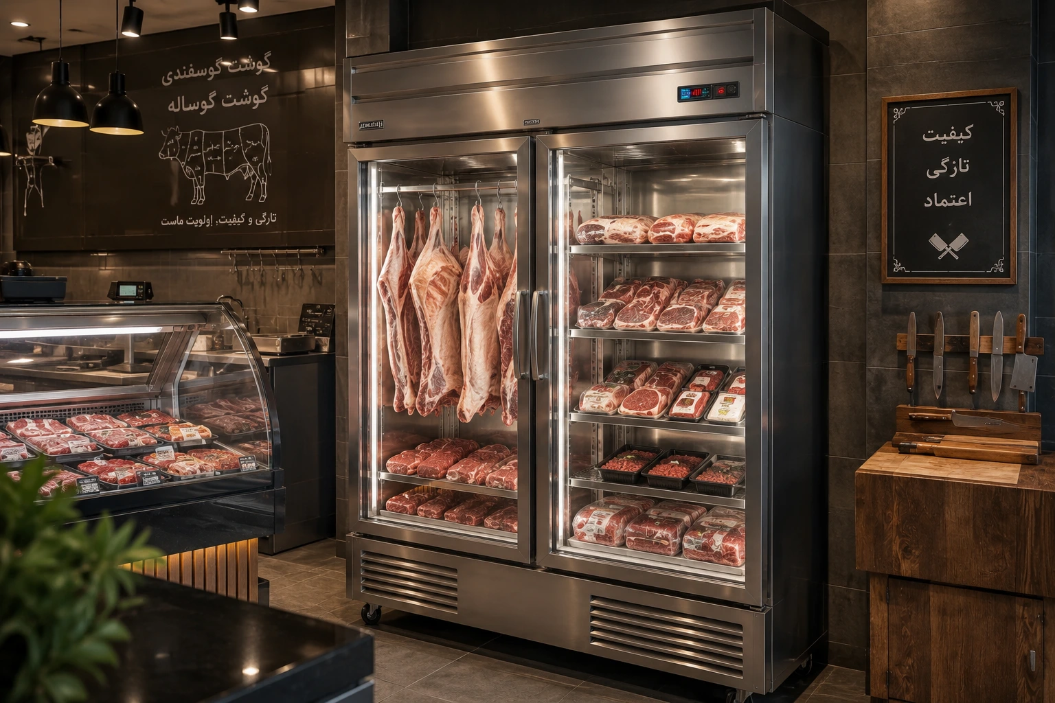 یخچال فریزر قصابی
