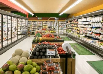 مهمترین مزایا یخچال فروشگاهی بدون درب